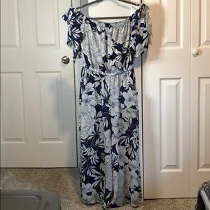 off the shoulder jumpsuit